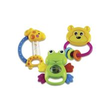 Chocalho mordedor divertido - Sapo - Ref 7818