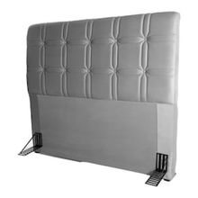 Cabeceira para Cama Queen Size Hellen Zeus com Revestimento Platinum - 160cm de largura
