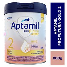 Fórmula Infantil Aptamil 6-12 Meses Profutura Gold 2 800gFórmula Infantil Aptamil 6-12 Meses Profutura Gold 2 800g