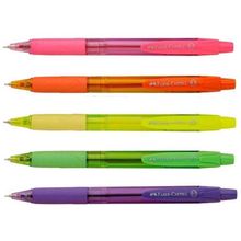 Caneta Esferografica Poly Radiant Colors 0.7mm com 5 Cores  (Ref. ES/PRTRC07) - Faber-Castell