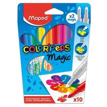 Canetinha Hidrografica Color Peps 8 Cores + 2 Magic  (Ref. 844612) Maped