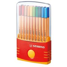 Estojo De Caneta Classica Point 88 com 20 Cores 8820-03 - Stabilo