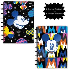 Agenda 2025 DiscDaily Mickey  80 Folhas 17,7mmx24mm - Foroni
