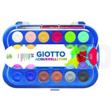 Aquarela Giotto Mini em Pastilha 24 Cores - Acquerelli Mini