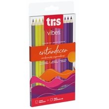 Lapis de Cor 12 Cores Vibes Entardecer (Ref. 610818) - Tris