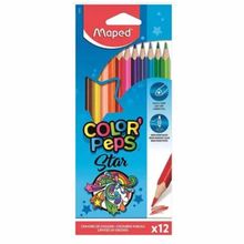 Lapis de Cor Color Peps Star 12 Cores (Ref. 183212) Maped