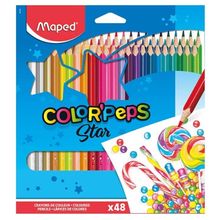 Lapis de Cor Color Peps Star 48 Cores (Ref. 832048 X48) Maped