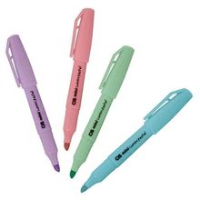 Marca Texto Mini Lumini Tom Pastel com 4 Cores - Cis