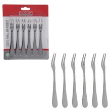 Jogo 6 Garfos Aperitivos Inox Hauskraft 10 cm
