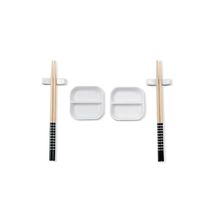 Conjunto De Hashi para 2 Pessoas Nankin Branco Haus Concept