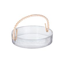 Fruteira de Vidro com Alça Arrow 22cm - Hauskraft