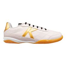 Chuteira Kelme Flamenco Futsal Dourada Leve e Confortável 42