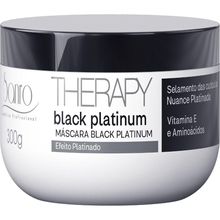 Máscara  Black Platinum 300G Sanro Cosméticos