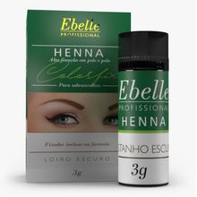 Henna Sobrancelhas Loiro Escuro Ebelle 3g