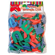 Alfabeto Movel em EVA Big Consoantes + Vogais com 148 Pecas - Make+