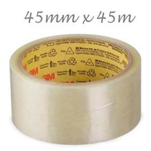 Fita PVC Transparente Scotch 45mm x 45m - 3M