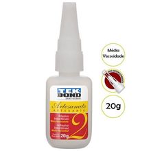 Cola Instantanea para Artesanato N 2 Media Viscosidade - Tekbond