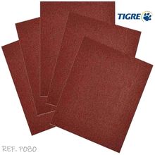 Lixa de Massa e Madeira P080 (Ref. 800) Tigre