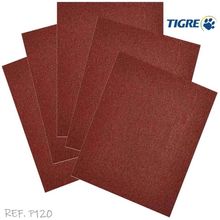 Lixa de Massa e Madeira P120 (Ref. 800) Tigre