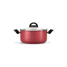 Caçarola com Tampa 20x10cm 2,65L Chilli Cereja Brinox