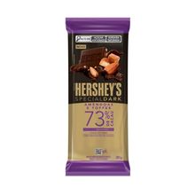 Chocolate Hersheys Dark Amêndoas e Toffe 73% de Cacau 80g