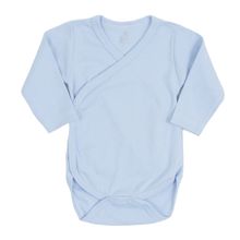 Body Kimono Suedine Prime Cotton Azul Bebê - Piu Piu