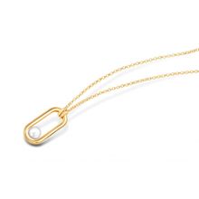 Colar de Ouro 10k Com Pérola Natural