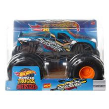 Carrinho - Hot Wheels Monster Trucks Podium Crasher MATTEL