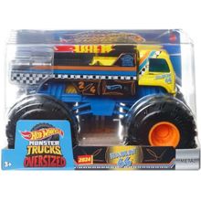 Carrinho - Hot Wheels Monster Trucks Haulin 64 MATTEL