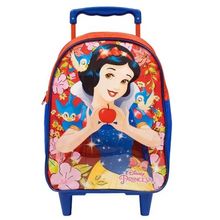 Mochila com Carrinho Rodinha Infantil - Xeryus  - BRANCA DE NEVE