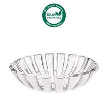 Centro de mesa redondo em bio plástico Guzzini Dolcevita 25x6,5cm pérola