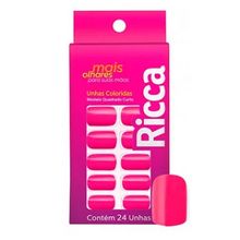 Ricca Unhas Autoadesivas Rosa Magia