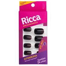 Ricca Unhas Autoadesivas Cinza Urban