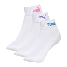 Kit 3 Pares De Meias Puma Esportiva Feminina