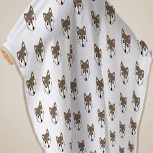 Toalha de Banho Baby Tecebem com Capuz Estampada Dori 70cmx90cm Branco