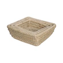 Conjunto De Cestos Quadrados Palmar 3 Peças - Hauskraft