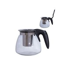 Chaleira de Vidro com Infusor 1 Litro - Prepara 4 Xícaras de Chá