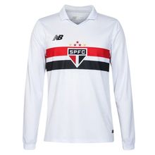 Camisa New Balance Manga Longa São Paulo Home Masculina