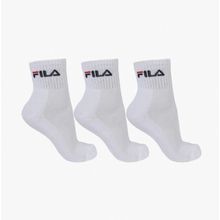 Meia Fila 3x Cano Medio Fbox Br/Bco T:39/43