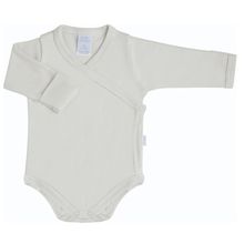 Body Kimono Suedine Prime Cotton Offwhite - Piu Piu