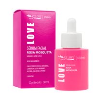 Sérum Facial Rosa Mosqueta Hidrata e Nutre Max Love