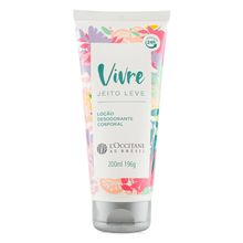 Hidratante Corporal Jeito Leve Vivre L'occitane Au Brésil