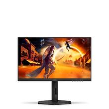 Monitor Gamer AOC 23,8" 24G4/P 180Hz com tela Widescreen IPS, Full HD, tempo de resposta de 0,5ms - Preto