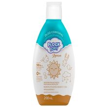 Óleo Corporal Infantil Flock Baby Premium 200ml