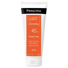 Protetor Solar Corporal Principia FPS45 24% Filtros UV +2% Niacinamida PS-03 200ml