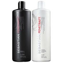 Sebastian Penetraitt  Kit Salão Shampoo 1Lt+ Condicionador 1Lt