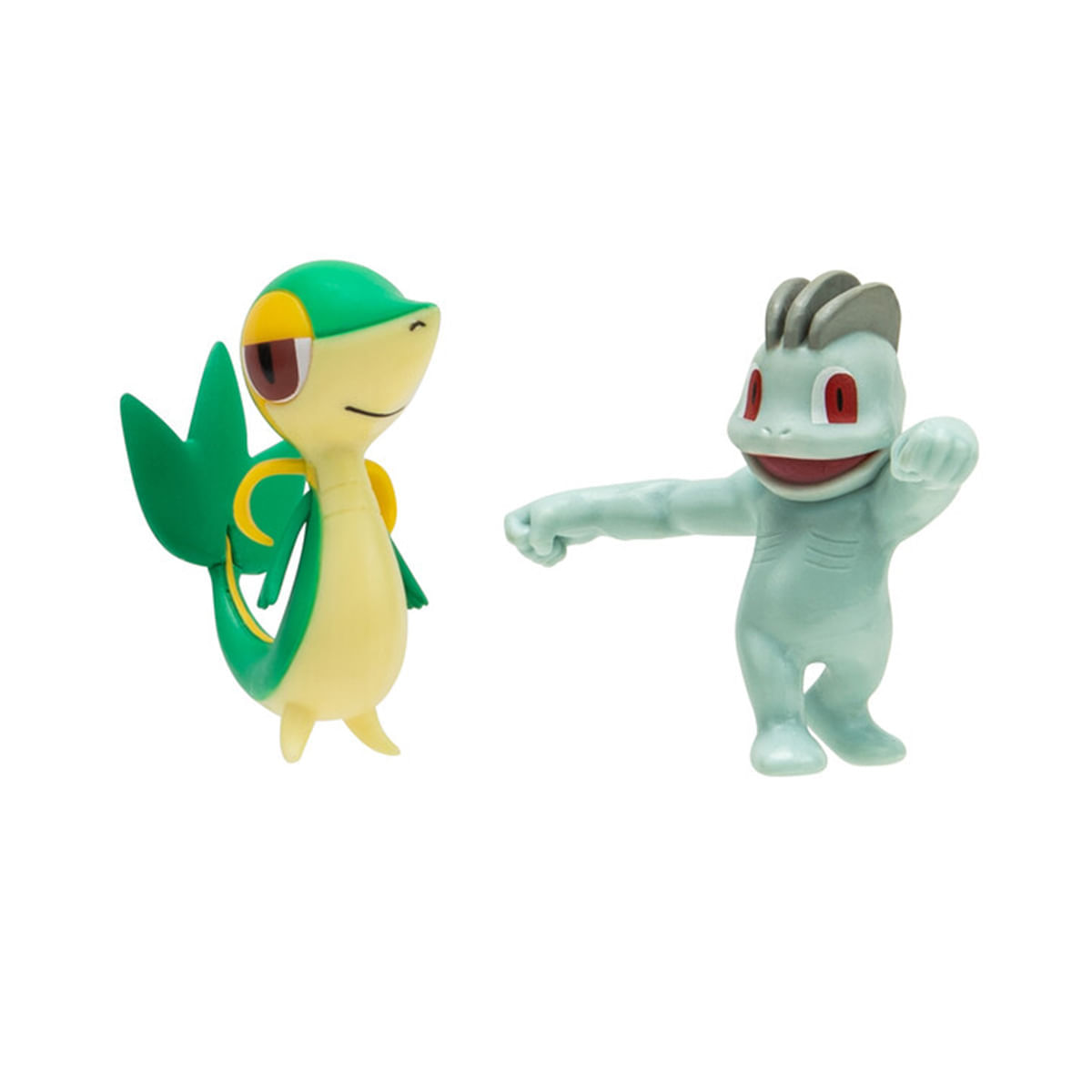 Boneco Batalha Pokemon - Machop e Snivy SUNNY BRINQUEDOS - Shop Coopera