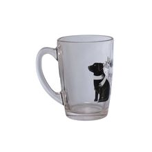 Caneca Vidro Meu Amigo Cão 320ml - Charmosa e Divertida