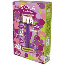 Shampoo + Condicionador Skala Frustástica Brilho Extremo Uva 325ml