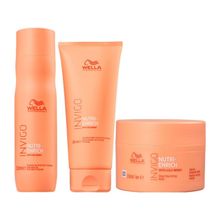 Wella Professionals Nutri-Enrich Kit Shampoo 250Ml + Condicionador 200Ml + Mask 150Ml